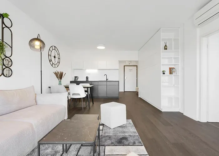 شقة Urban White Oasis In Centre